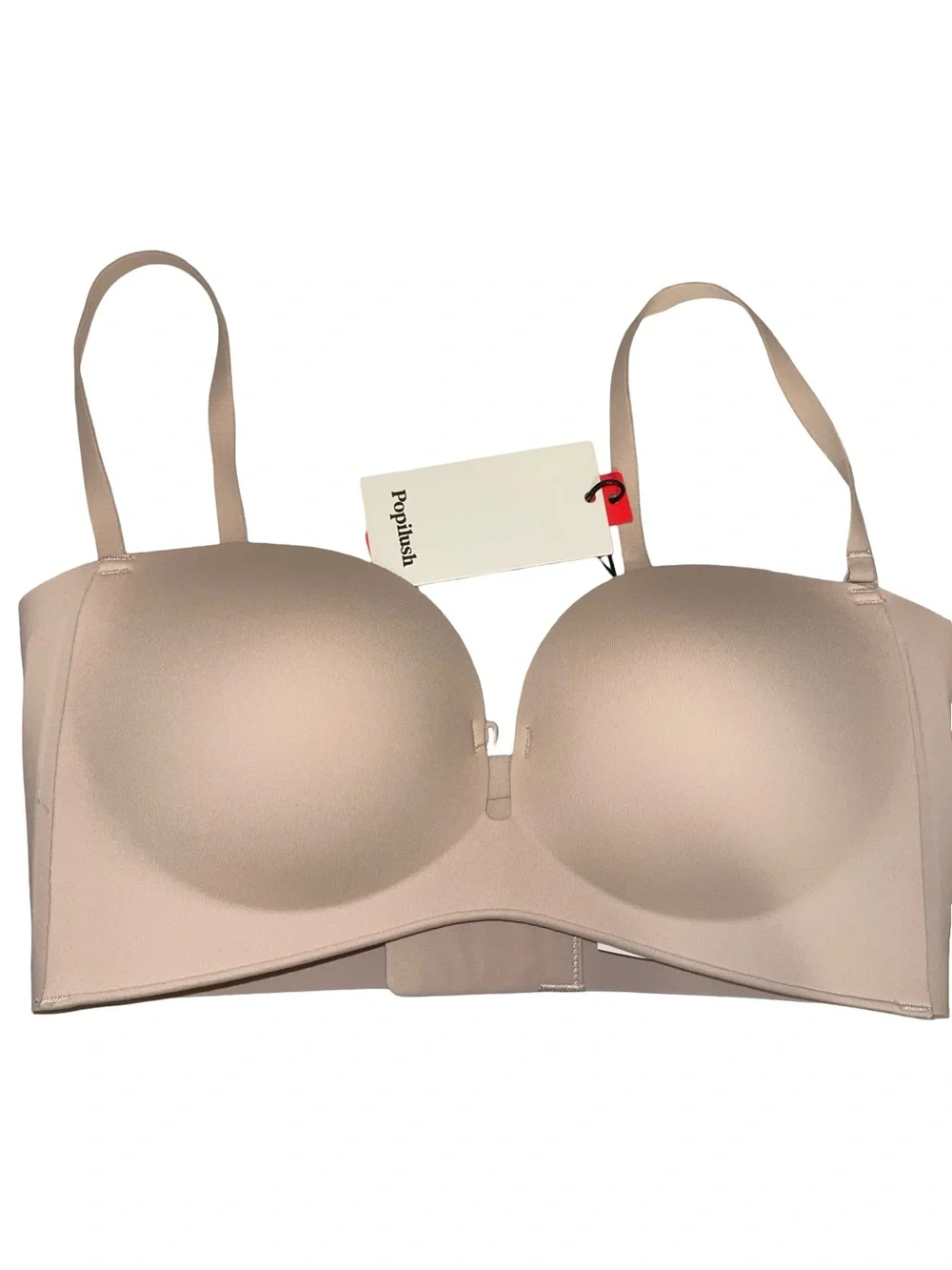 Seamless Non-Slip Push-Up Shaping Strapless Bra  size S